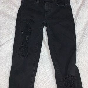 American Eagle black High Rise jeggings